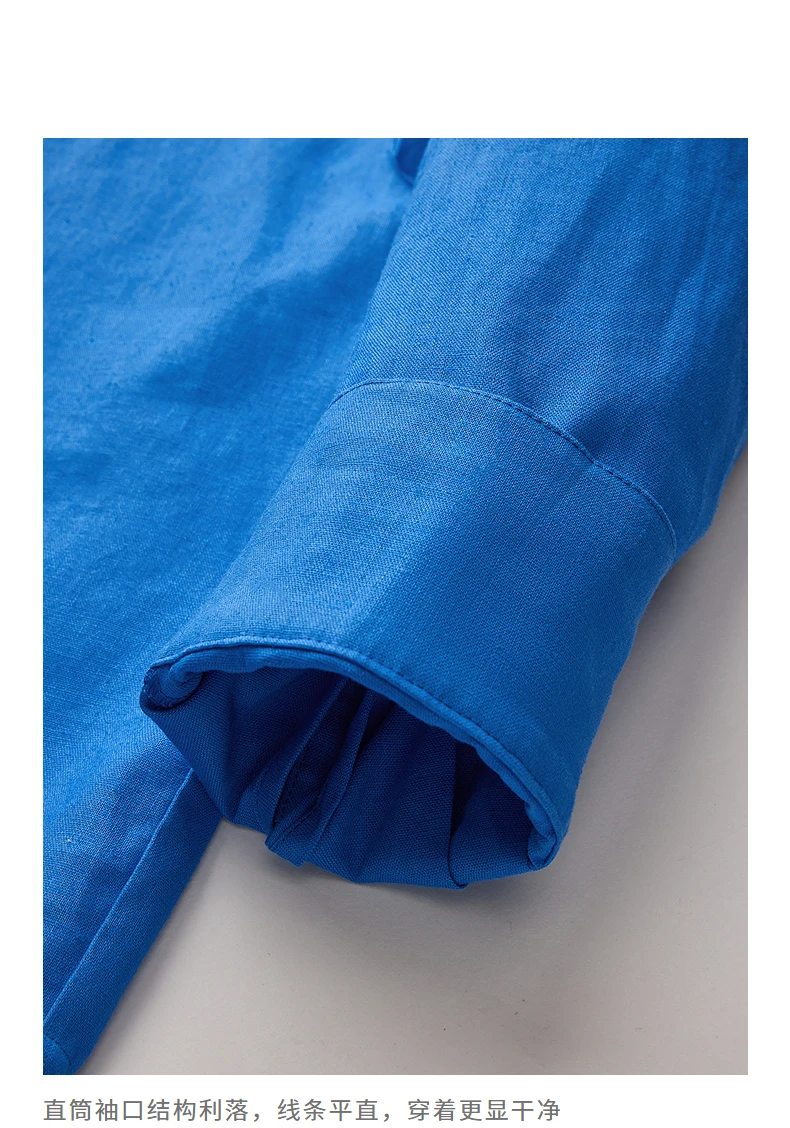 TOYOUTH Women Shirt 2026 Spring New Cotton and Linen Loose Shoulder Mid Length Lapel Shirt Cardigan Jacket