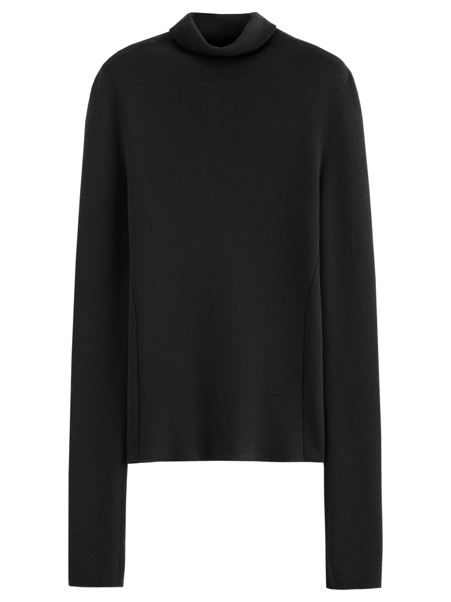 FSLE【Premium Series】German Biella Wool Autumn Super Fine Washable Seamless One-Piece Mock Neck Thermal Base Layer Top New Color