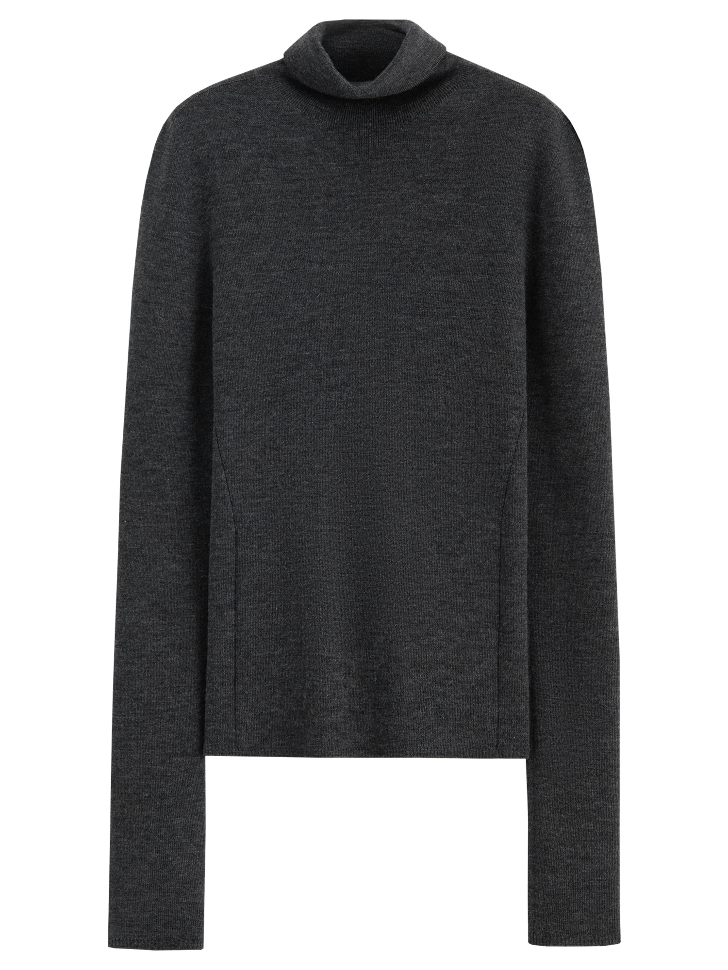 FSLE【Premium Series】German Biella Wool Autumn Super Fine Washable Seamless One-Piece Mock Neck Thermal Base Layer Top New Color
