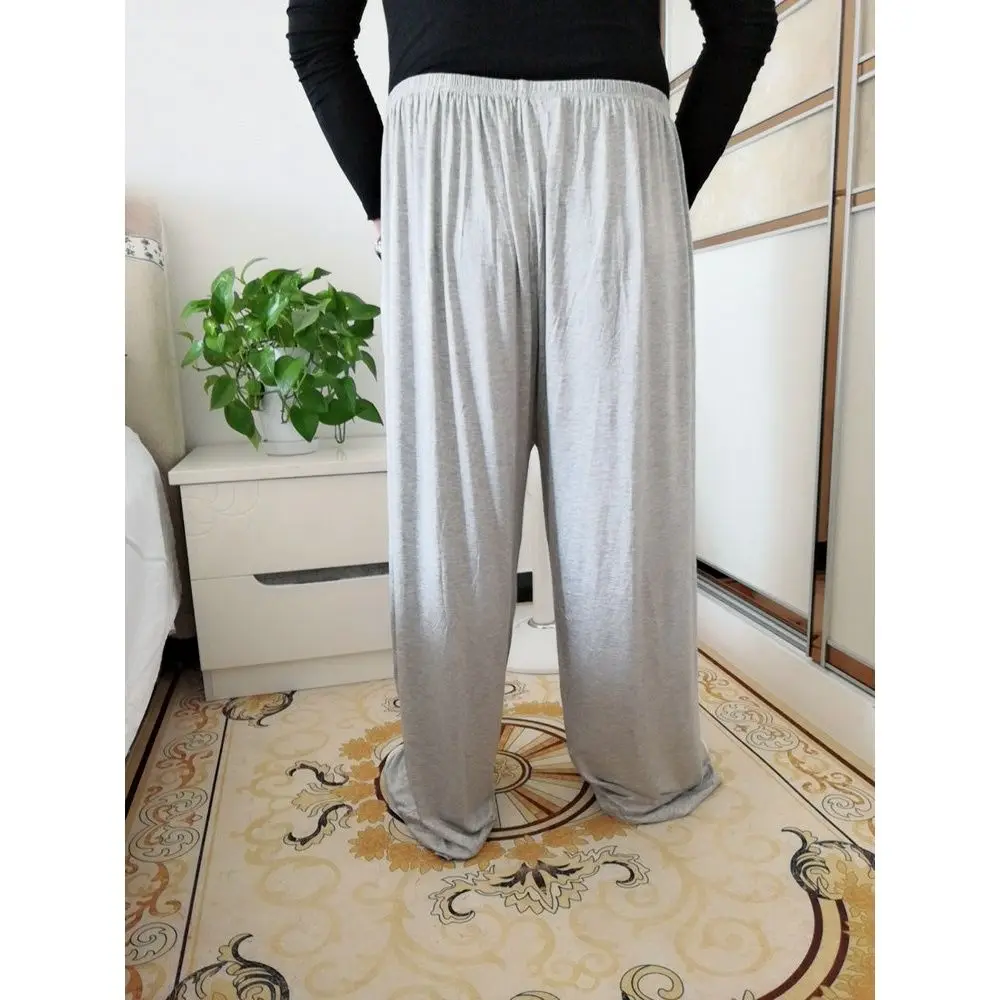 Large Men's Home Pants 15XL 240kg Plus Size 10XL 11XL 12XL Summer High Waist Loose Black Blue Stretch Big Sweatpants 56 58 60 62