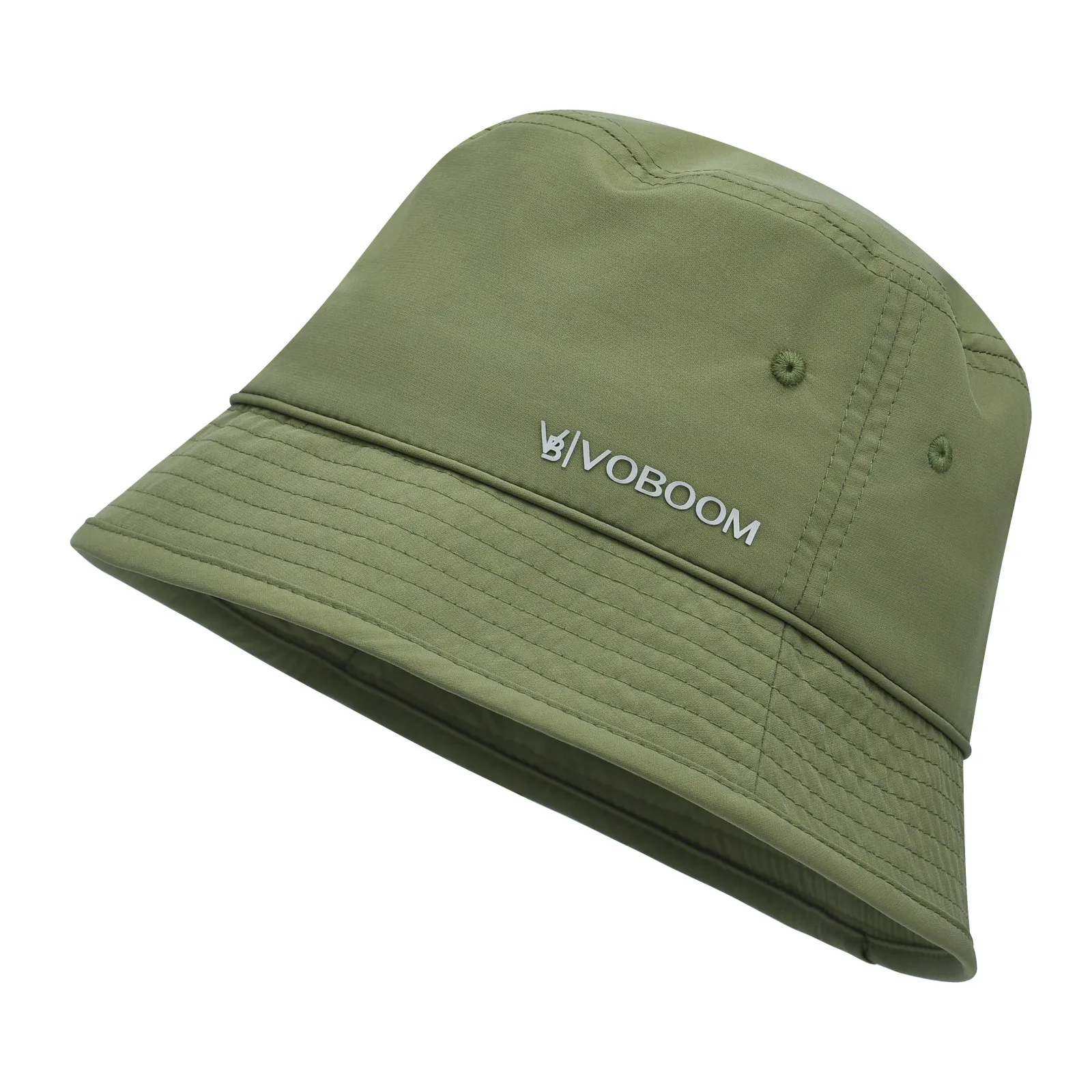 Voboom New Style Fashion Summer Bucket Hat Men Outdoor Fishing Hiking Beach Hats Mesh Breathable Sun Cap Wide Brim