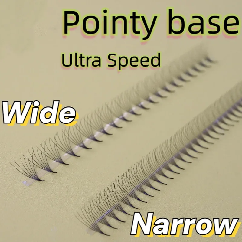 0.05 0.07mm Ultra Speed Narrow Premade 1000 Fans Eyelash Extension 5d 8d 10d Fake EyeLashes Premade Mixed Silk Promade Fans Lash