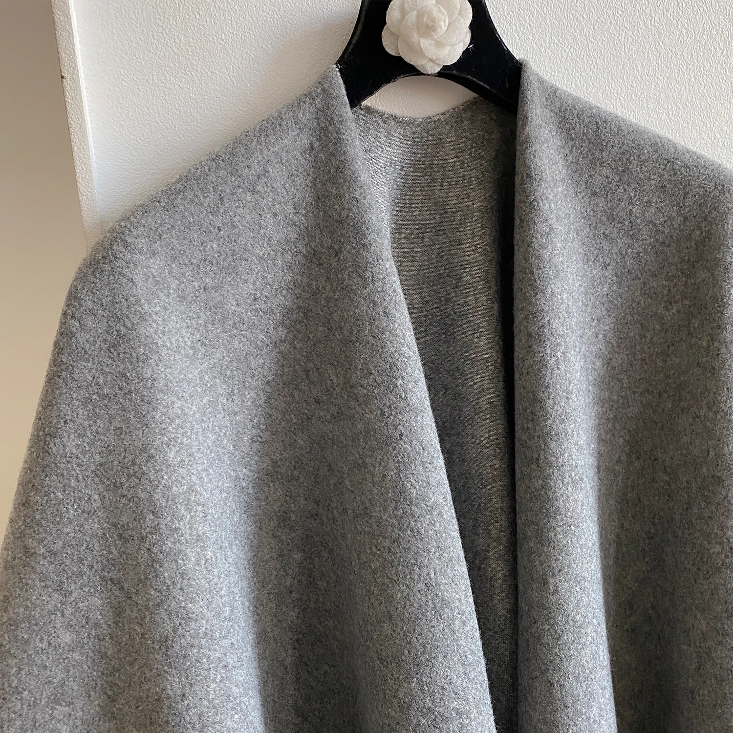 Winter Women Poncho Warm Shawl Double Sided Designer Thickening Blanket Luxury Scarf Female Cloak Cashmere Pashmina Cape Stole