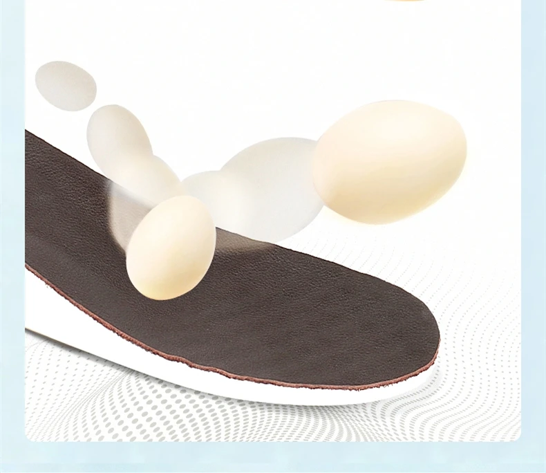VIPOL Four Seasons Thick and height-increasing sports shoes, men's genuine leather mesh casual men's shoes, trendy shoes