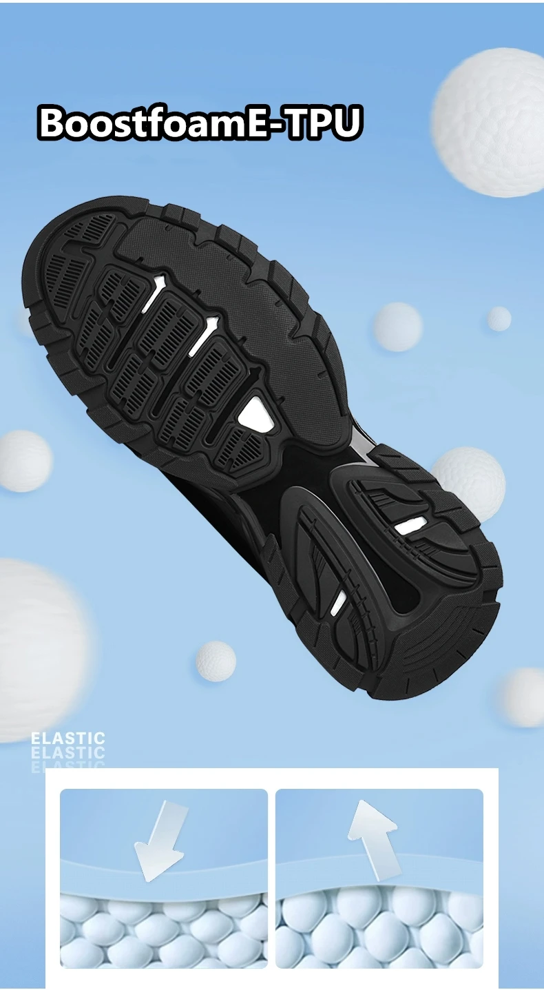 VIPOL Four Seasons Thick and height-increasing sports shoes, men's genuine leather mesh casual men's shoes, trendy shoes