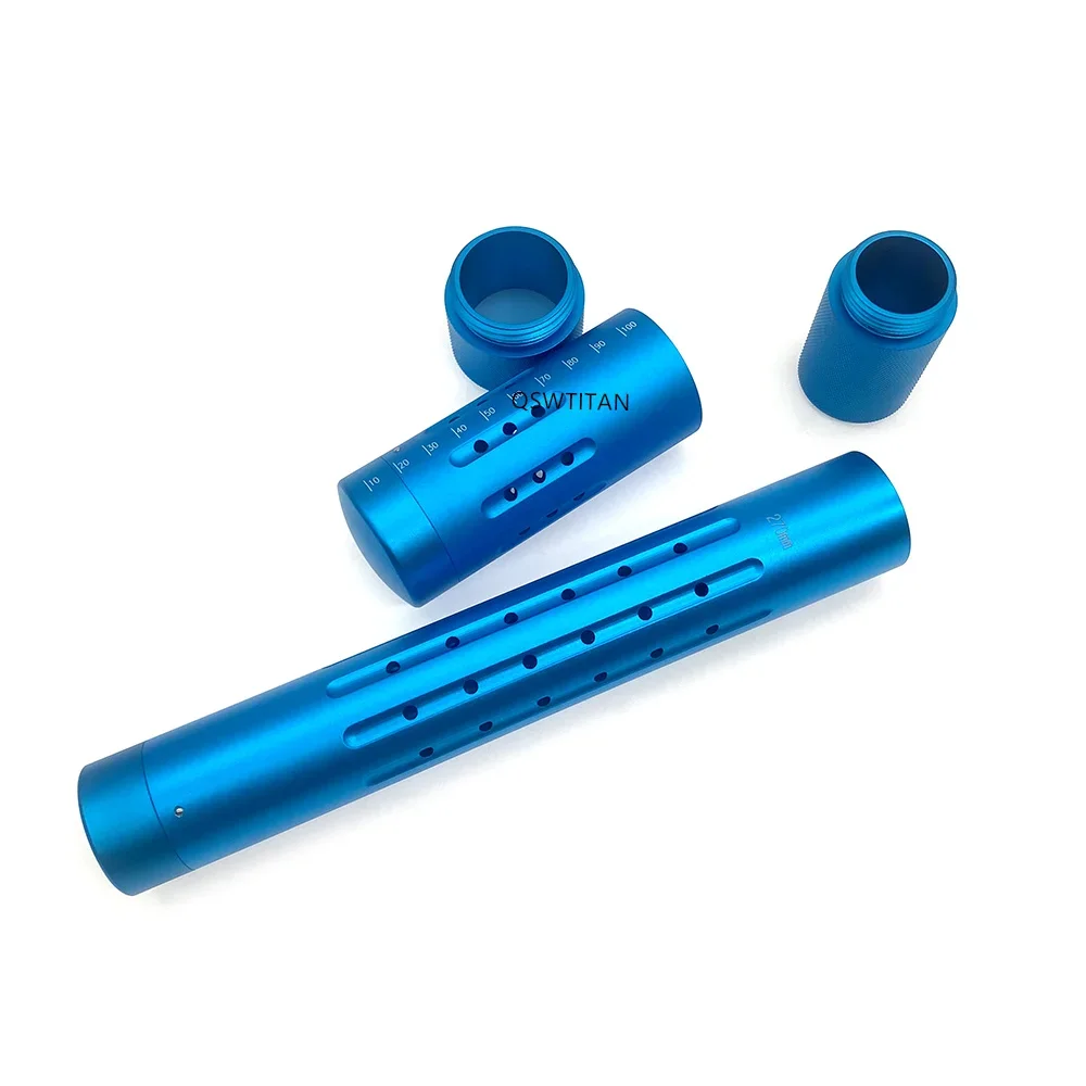 Aluminium Alloy Kirschner wires pins sterilization Tube Drill Bits Sterilization box Orthopedics Instruments
