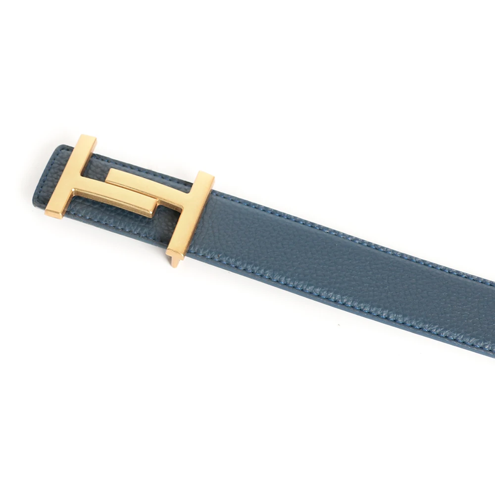 Cowskin Luxury Designer Brand Waist Belt Men Gifts High Quality Women Genuine Real Leather Dress Strap for Jeans Waistband Grey