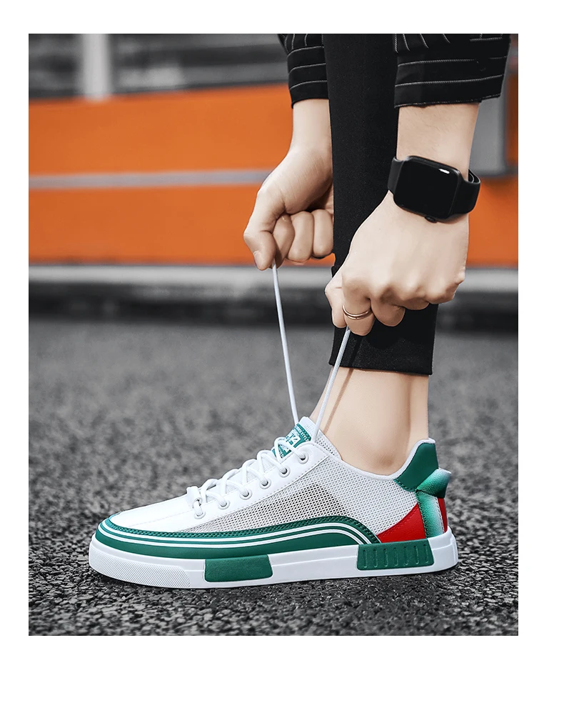 Big Size 47 Men Running Shoes Mesh Skateboard Breathable Comfortable Luxury Casual Sneakers Men Tenis Masculino Footwear Male