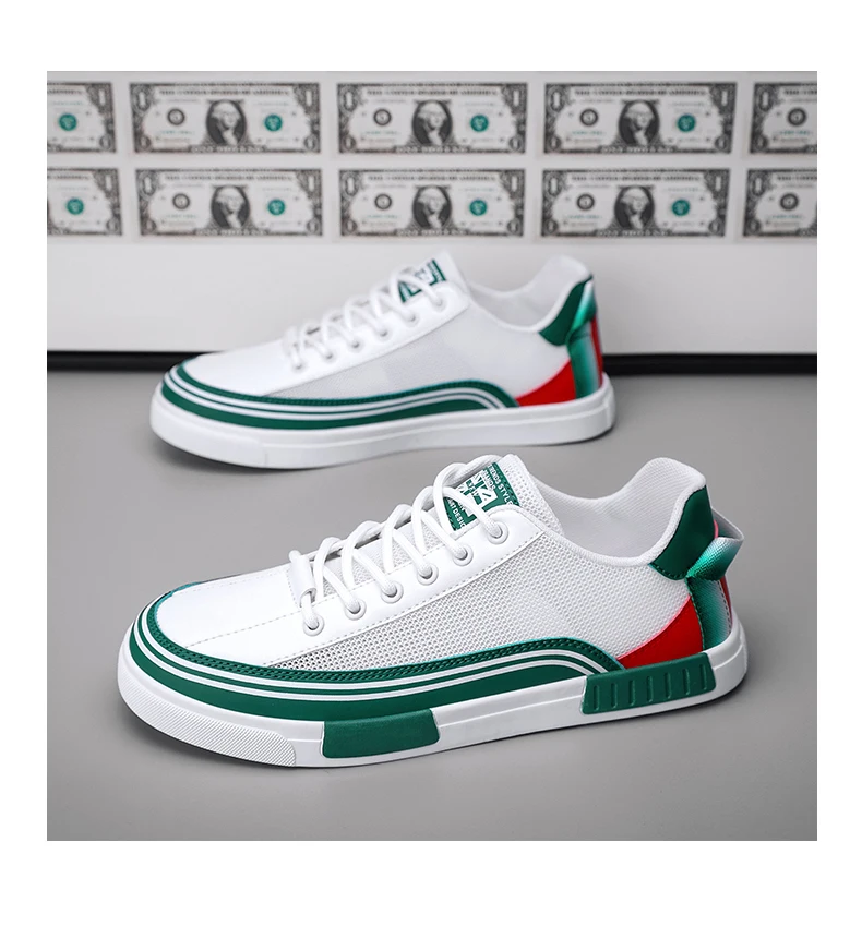 Big Size 47 Men Running Shoes Mesh Skateboard Breathable Comfortable Luxury Casual Sneakers Men Tenis Masculino Footwear Male