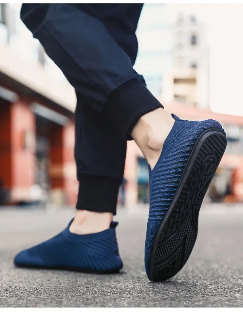 YRZL Loafers Men Soft Driving Moccasins High Quality Flats Male Walking Shoes Breathable Mesh Casual Loafers Slip on Mens Shoes