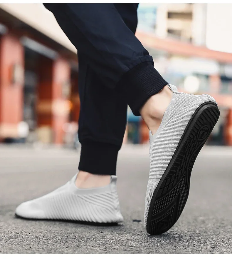 YRZL Loafers Men Soft Driving Moccasins High Quality Flats Male Walking Shoes Breathable Mesh Casual Loafers Slip on Mens Shoes