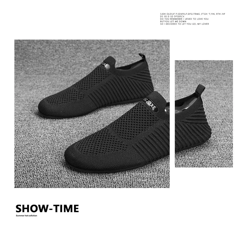 YRZL Loafers Men Soft Driving Moccasins High Quality Flats Male Walking Shoes Breathable Mesh Casual Loafers Slip on Mens Shoes