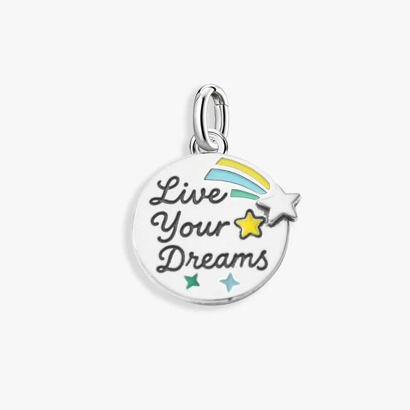 Adjustable 925 Sterling Silver Vintage Pendants Love Heart Tower Charms Beads Fit Original Bracelet Bangles Necklace DIY Jewelry