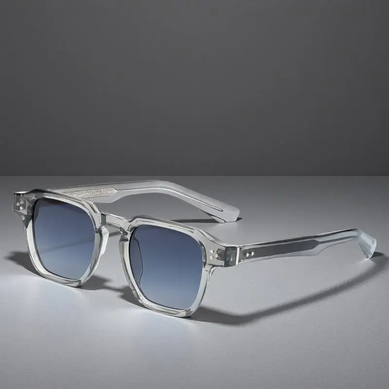 HBK Vintage Fashion Sunglasses Men Brand Gradient Design Sun Glasses Outdoor Sports Party Travel Ideal Choice for Gifts