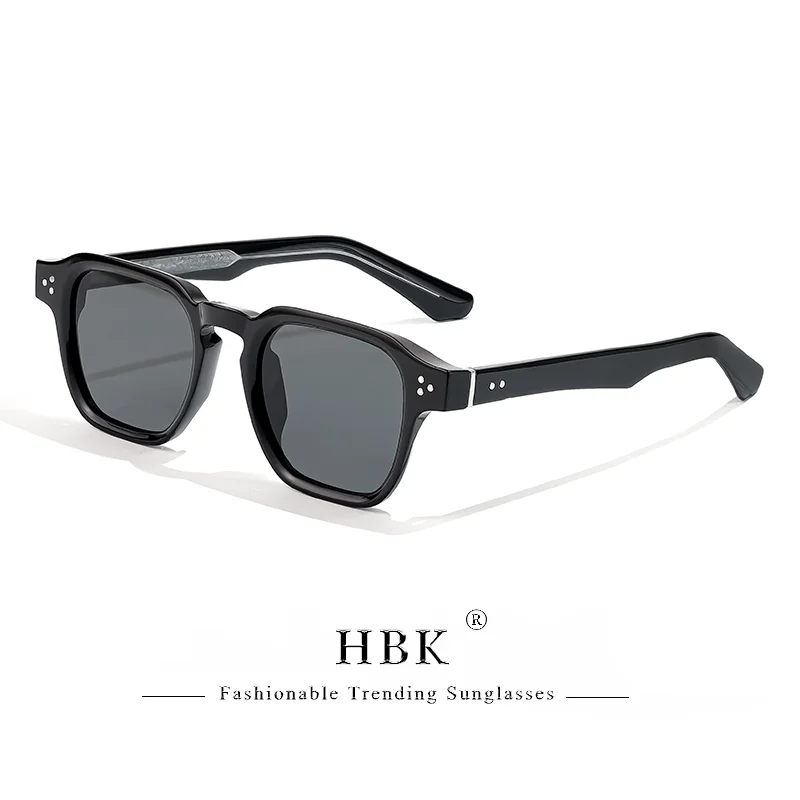 HBK Vintage Fashion Sunglasses Men Brand Gradient Design Sun Glasses Outdoor Sports Party Travel Ideal Choice for Gifts