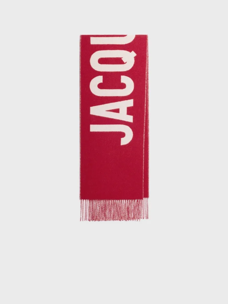 Luxury Brand 100% Wool Warm Scarf For Women Design Winter Men Shawl Wrap Pashmina 2025 Letter Female Bufanda Echarpe Foulard