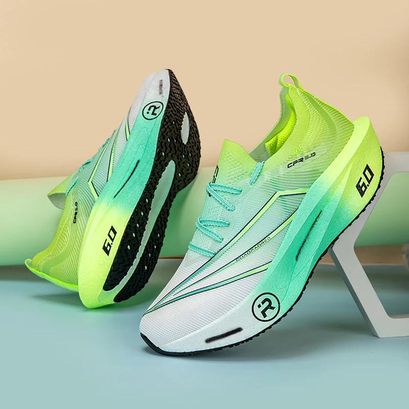Running Shoes Marathon Men Carbon Board Breathable Lightweight Women Comfortable Athletic Casual Sneakers Outdoor Sports New