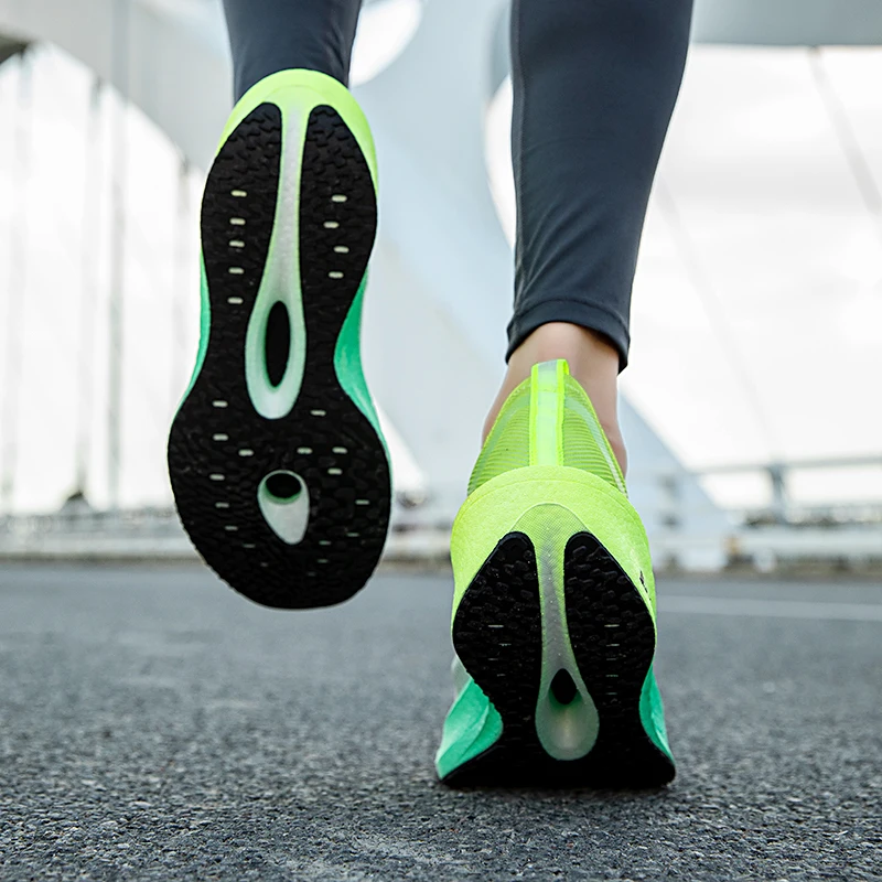 Running Shoes Marathon Men Carbon Board Breathable Lightweight Women Comfortable Athletic Casual Sneakers Outdoor Sports New