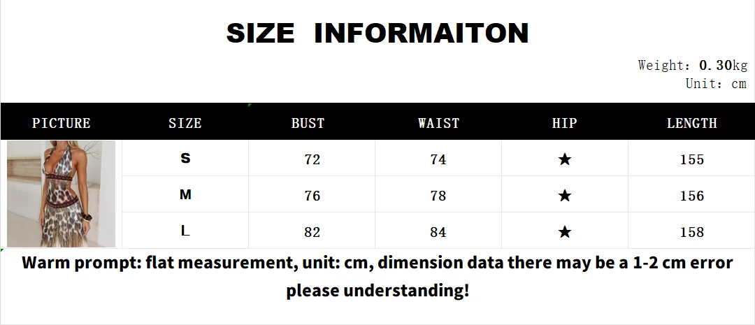 CHNMR Elegant Leopard Print Long Dress Women Halter Backless Maxi Dresses 2026 Summer Nightclub Party Female Vestidos for Beach