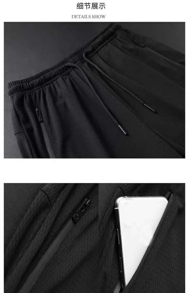 Summer Autumn sports pants hole Breathable sweatpants Men plus size 8XL 9XL 10XL big sales cheap pants stretch elasticity Pants