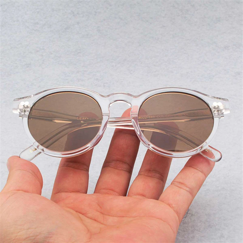 Johnny Depp Polarized Sunglasses Man Lemtosh Sun Glasses Woman Luxury Brand Vintage Acetate Frame Round Night Vision Goggles