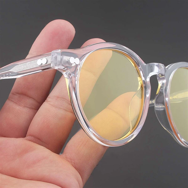 Johnny Depp Polarized Sunglasses Man Lemtosh Sun Glasses Woman Luxury Brand Vintage Acetate Frame Round Night Vision Goggles