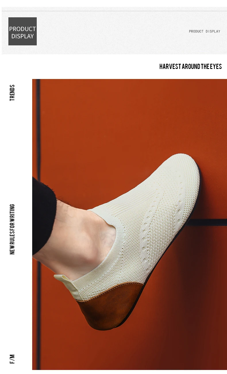 YRZL Loafers Men Soft Driving Moccasins High Quality Flats Male Walking Shoes Breathable Mesh Casual Loafers Slip on Mens Shoes