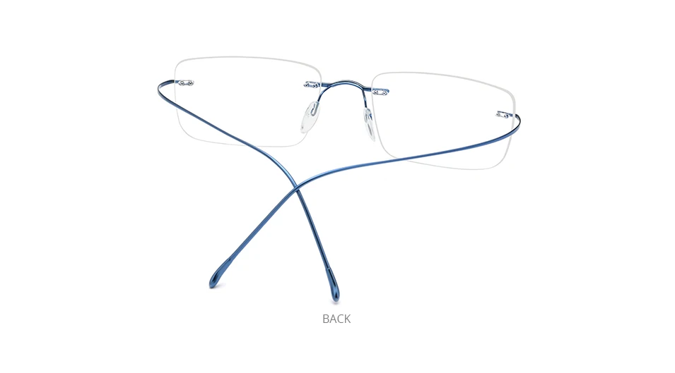 FONEX B Titanium Glasses Frame Men New Brand Design Rimless Square Eyeglasses Frameless Women Ultralight Japanese Eyewear 85634