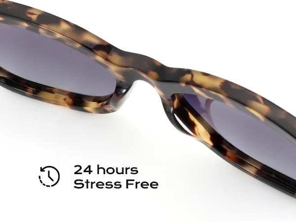 ZENOTTIC 2026 Butterfly Polarized Sunglasses Women's Thick Frame Shade UV400 Protective Acetate Sun Glasses Fashion Shopping