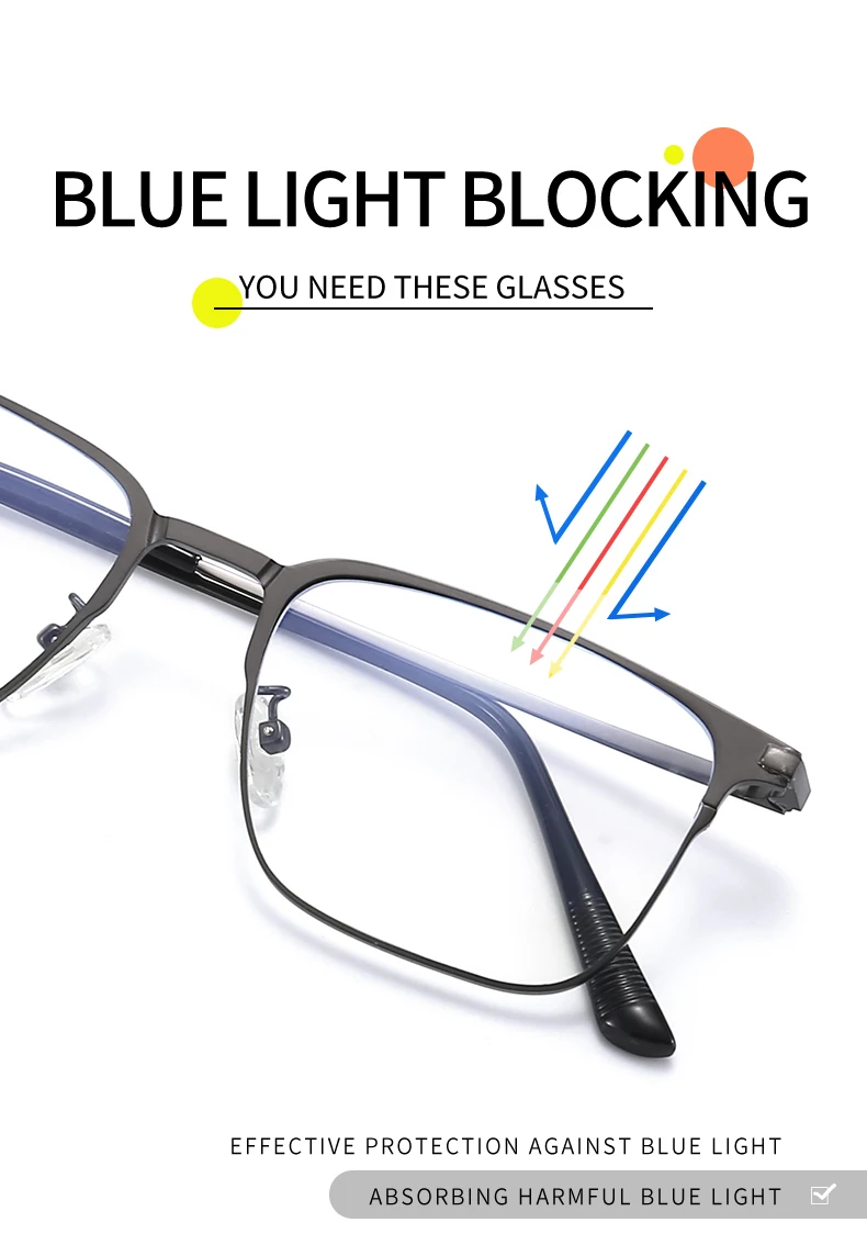 CLLOIO Metal Alloy 3 In 1 Magnet Clip Optical Myopia Glasses For Men Polarized Sunglasses Hyperopia Prescription Reading Glasses