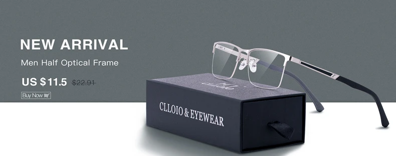 CLLOIO Metal Alloy 3 In 1 Magnet Clip Optical Myopia Glasses For Men Polarized Sunglasses Hyperopia Prescription Reading Glasses