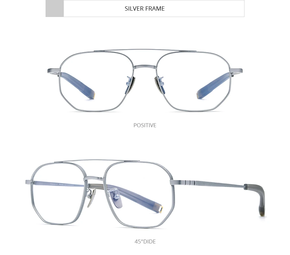 FONEX Pure Titanium Glasses Frame Men New Brand Design Square Eyeglasses Ultralight-Weight Japanese High Quality Eyewear 07518