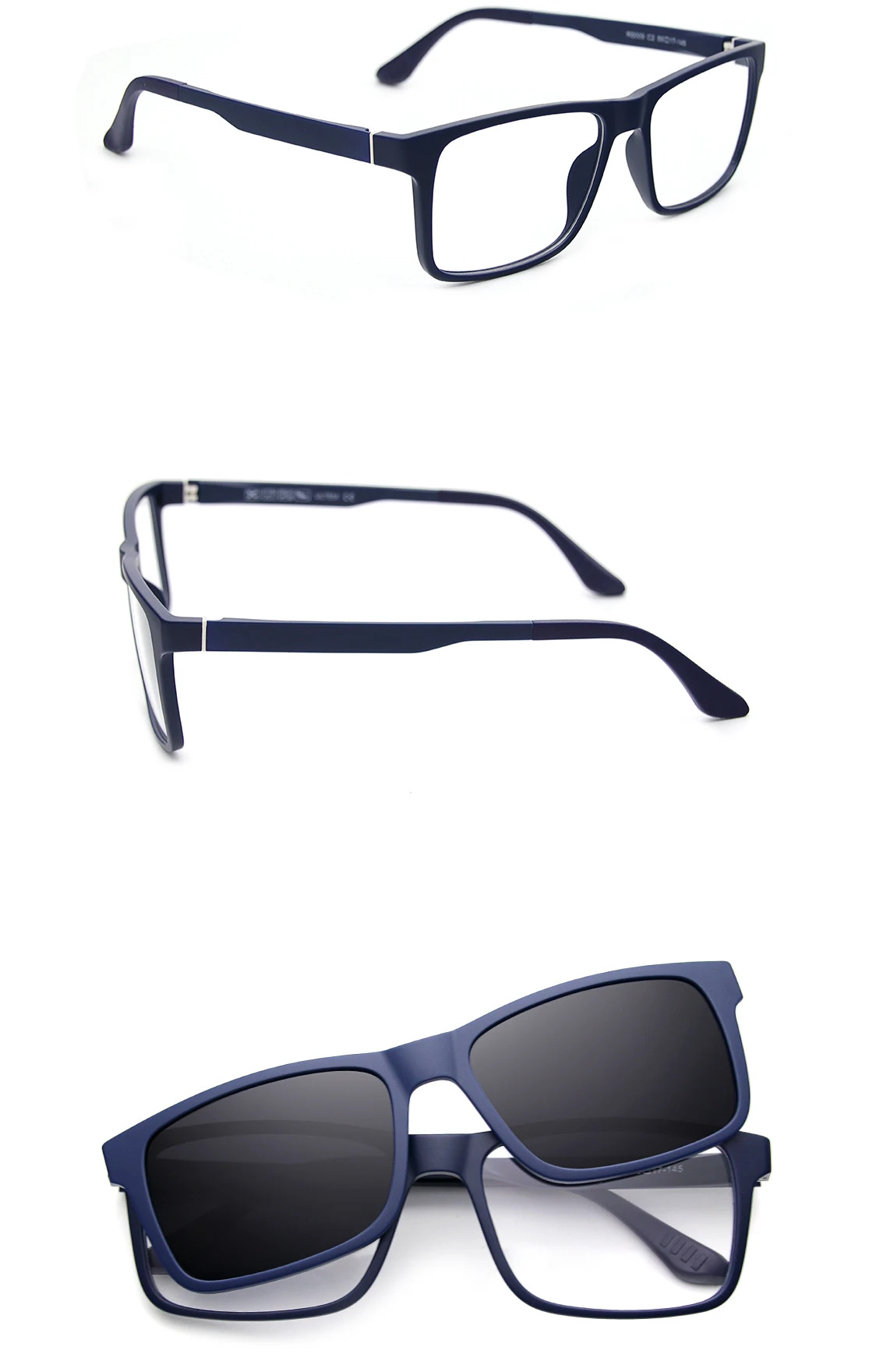 RS009 Ultra-Light Classic Magnetic Frame Sunglasses And Optical Glasses Combination New Model