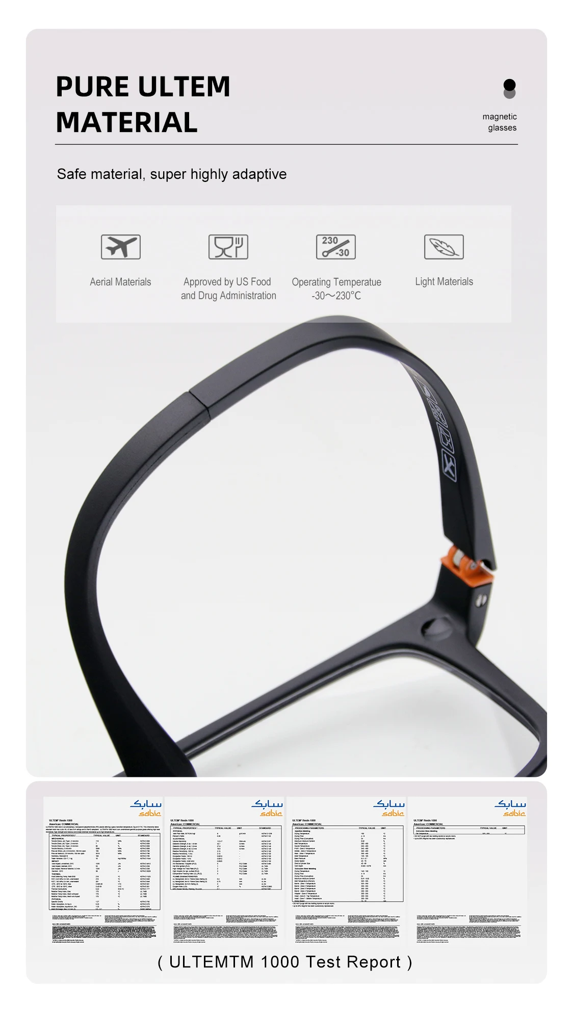 RS009 Ultra-Light Classic Magnetic Frame Sunglasses And Optical Glasses Combination New Model