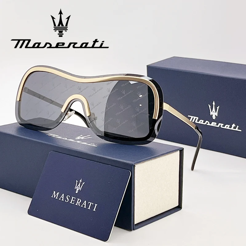 MASERATI Luxury Polarized Sunglasses Glasses for Men Women Trendy UV400 Driving Glasses High End Fashion & Premium Quality