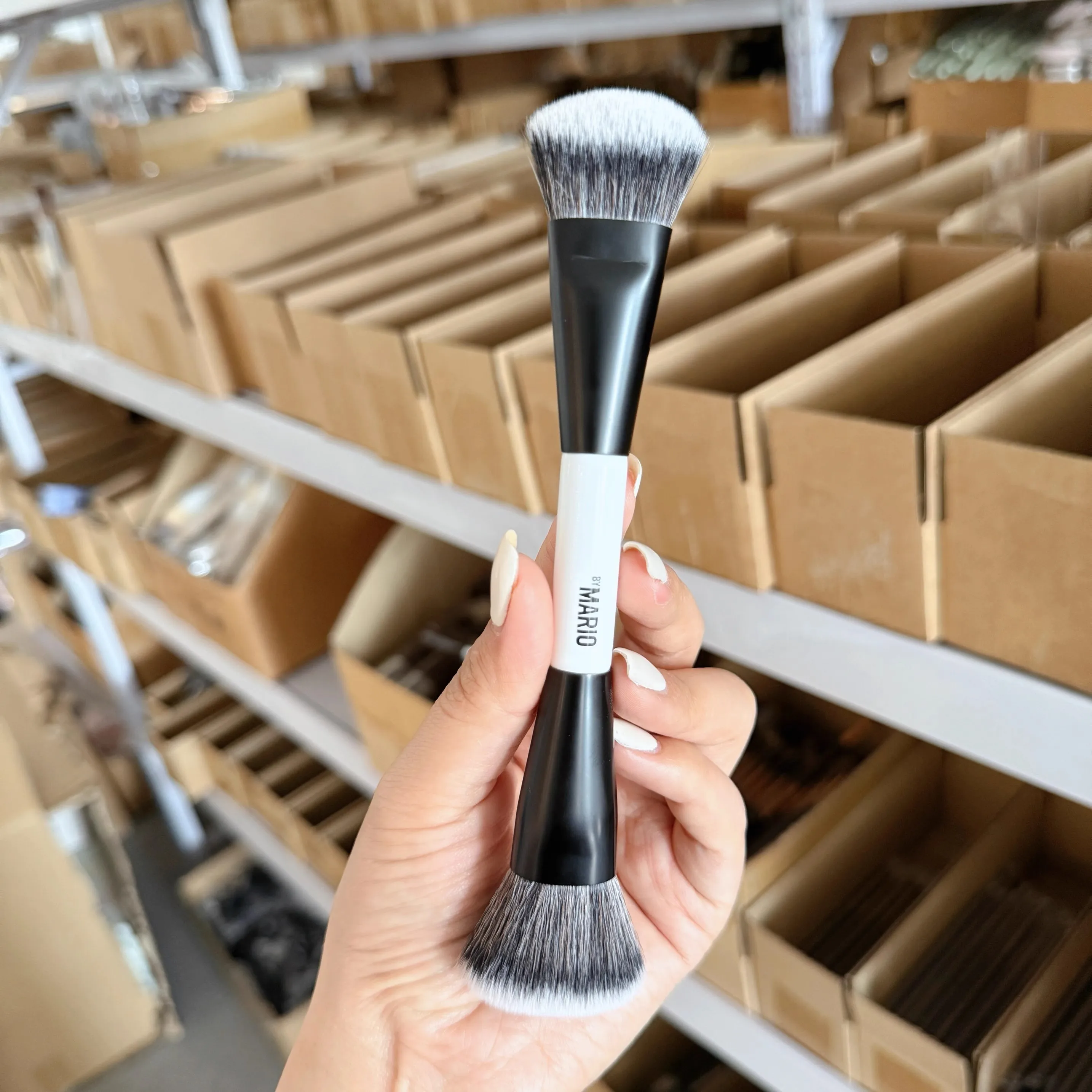 F1 F2 F3 F4 E6 EF1 Highlight Blush Makeup  Brush Ambient Soft Glow Blush Brush Soft Fiber Hair Fashion Face Cosmetic Brush