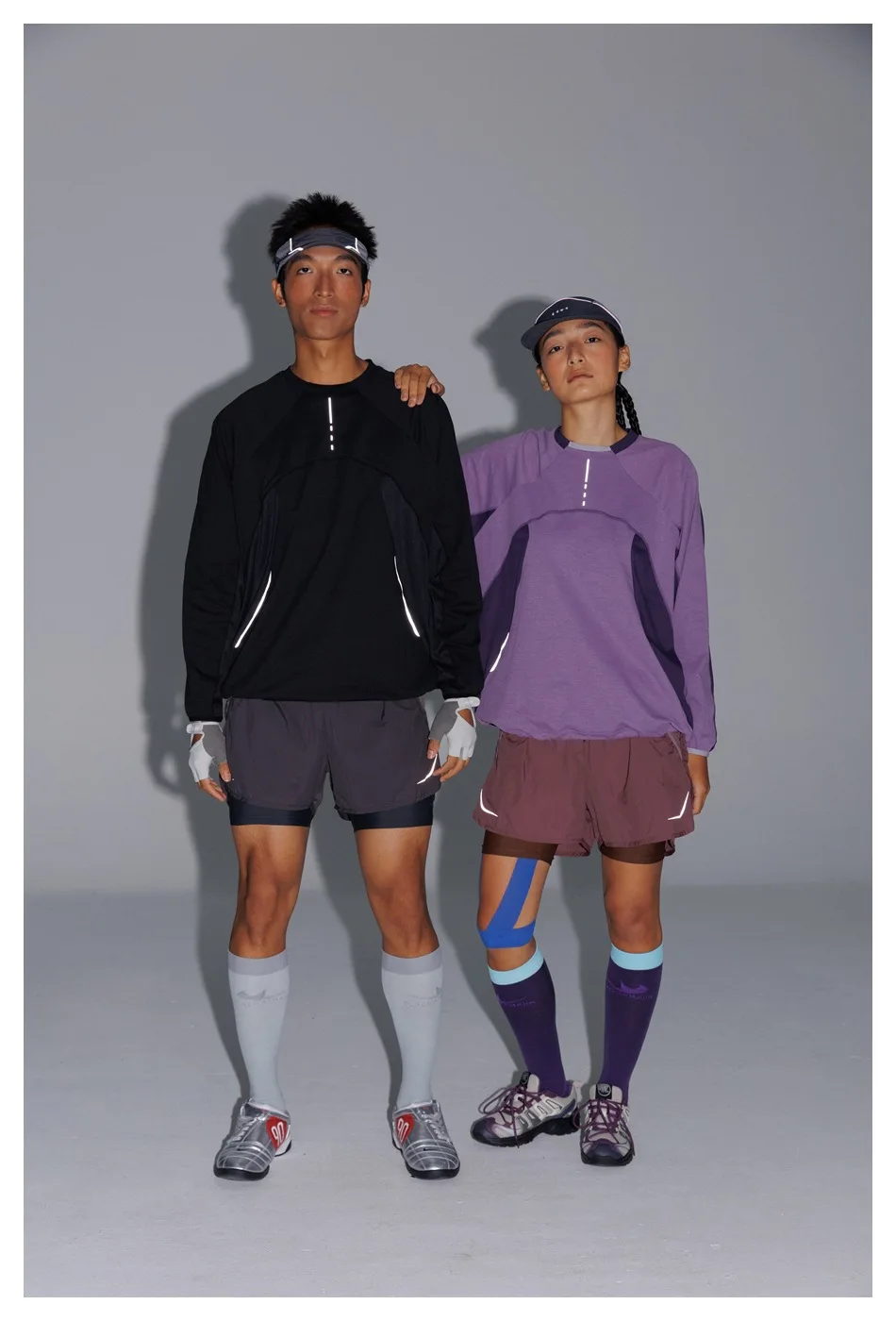 Outdoor Sport Loose Casual Quick Dry Long Sleeve T-shirt Men Women Couple Streetwear T Shirts Tops Running Cycling Tshirt