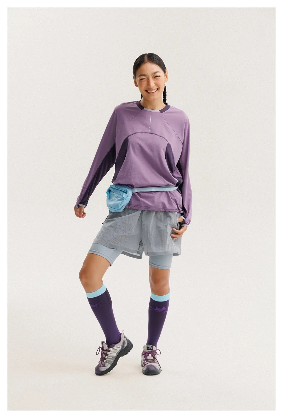 Outdoor Sport Loose Casual Quick Dry Long Sleeve T-shirt Men Women Couple Streetwear T Shirts Tops Running Cycling Tshirt