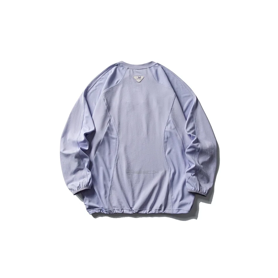 Outdoor Sport Loose Casual Quick Dry Long Sleeve T-shirt Men Women Couple Streetwear T Shirts Tops Running Cycling Tshirt