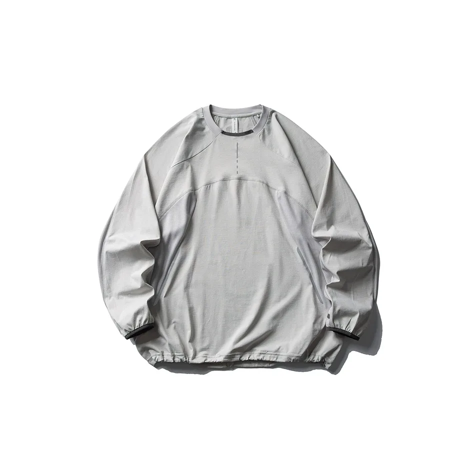 Outdoor Sport Loose Casual Quick Dry Long Sleeve T-shirt Men Women Couple Streetwear T Shirts Tops Running Cycling Tshirt