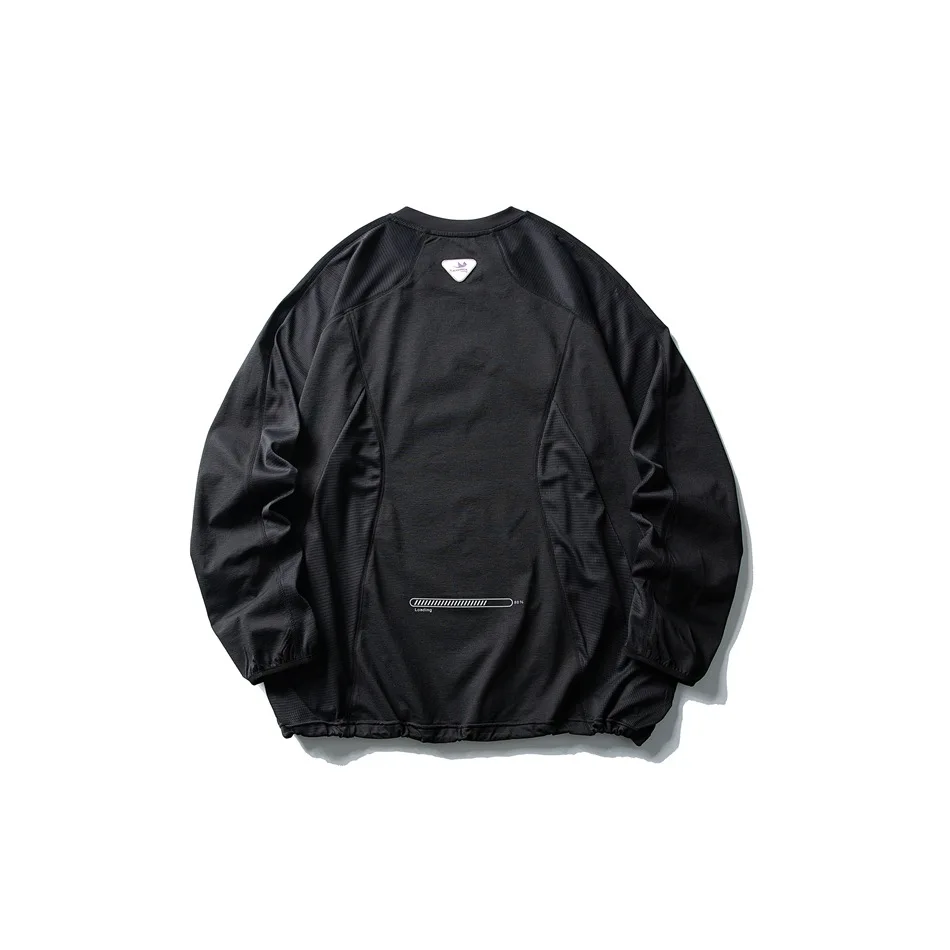 Outdoor Sport Loose Casual Quick Dry Long Sleeve T-shirt Men Women Couple Streetwear T Shirts Tops Running Cycling Tshirt