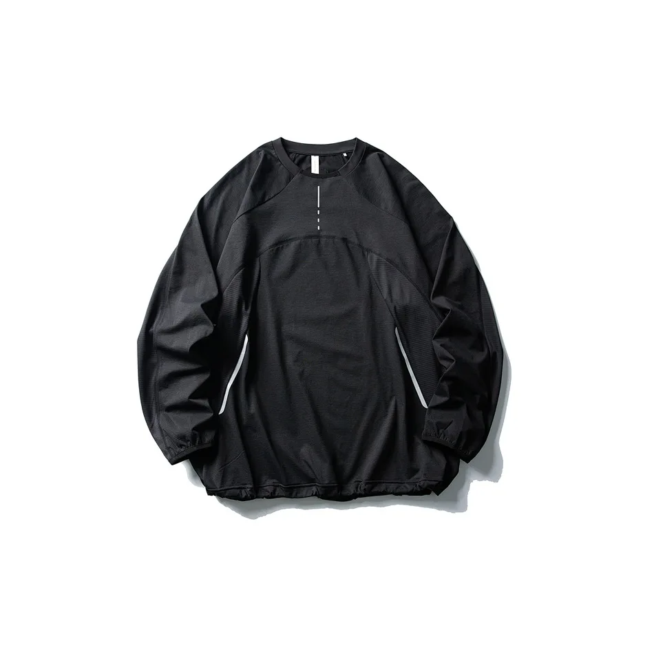 Outdoor Sport Loose Casual Quick Dry Long Sleeve T-shirt Men Women Couple Streetwear T Shirts Tops Running Cycling Tshirt