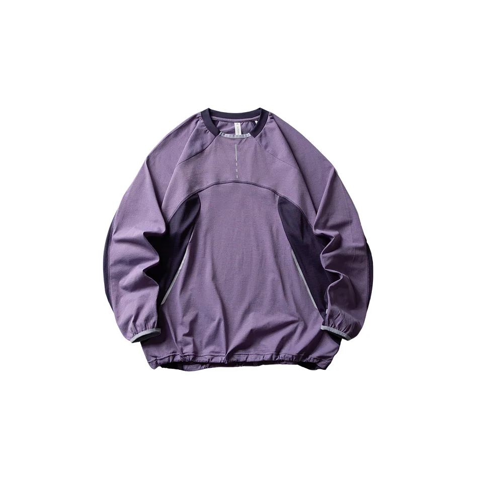 Outdoor Sport Loose Casual Quick Dry Long Sleeve T-shirt Men Women Couple Streetwear T Shirts Tops Running Cycling Tshirt