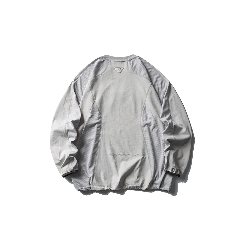 Outdoor Sport Loose Casual Quick Dry Long Sleeve T-shirt Men Women Couple Streetwear T Shirts Tops Running Cycling Tshirt