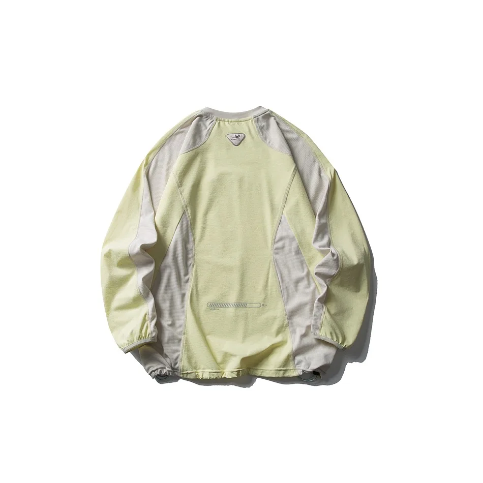 Outdoor Sport Loose Casual Quick Dry Long Sleeve T-shirt Men Women Couple Streetwear T Shirts Tops Running Cycling Tshirt