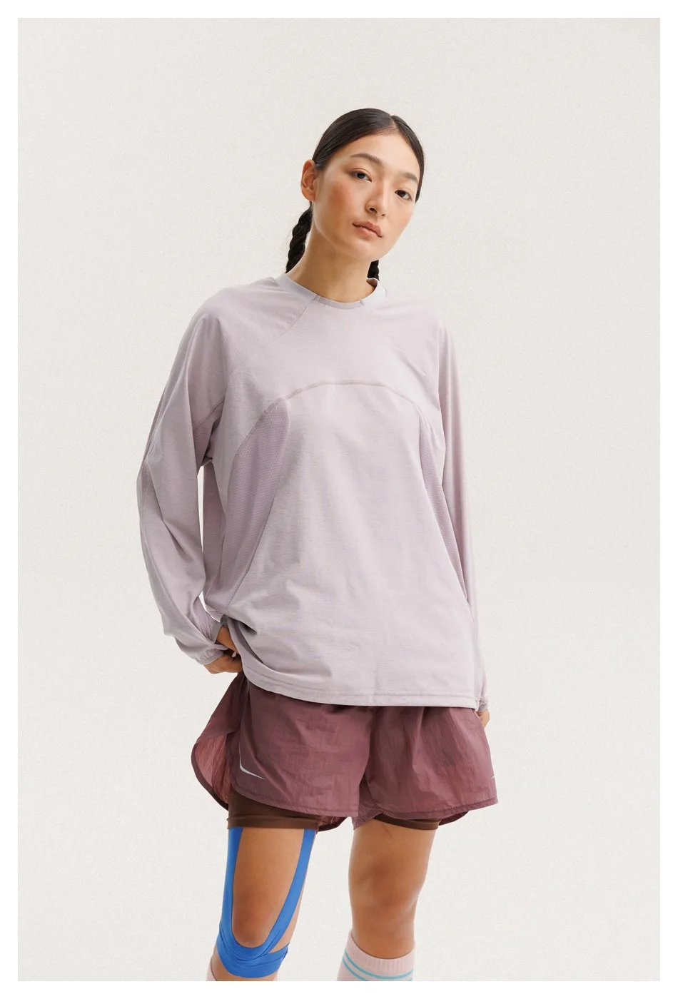 Outdoor Sport Loose Casual Quick Dry Long Sleeve T-shirt Men Women Couple Streetwear T Shirts Tops Running Cycling Tshirt