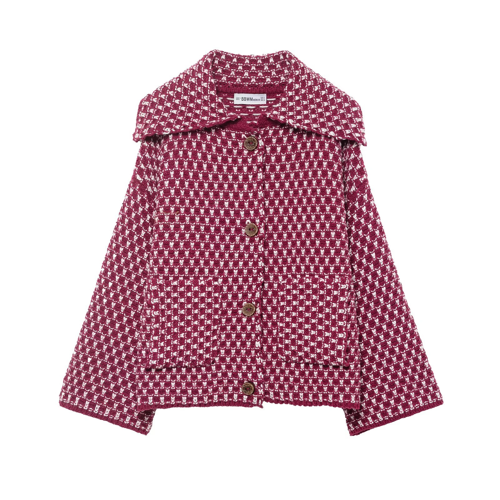 Korean style women's autumn and winter 2025 new loose and slimming casual knitted cardigan temperament jacket