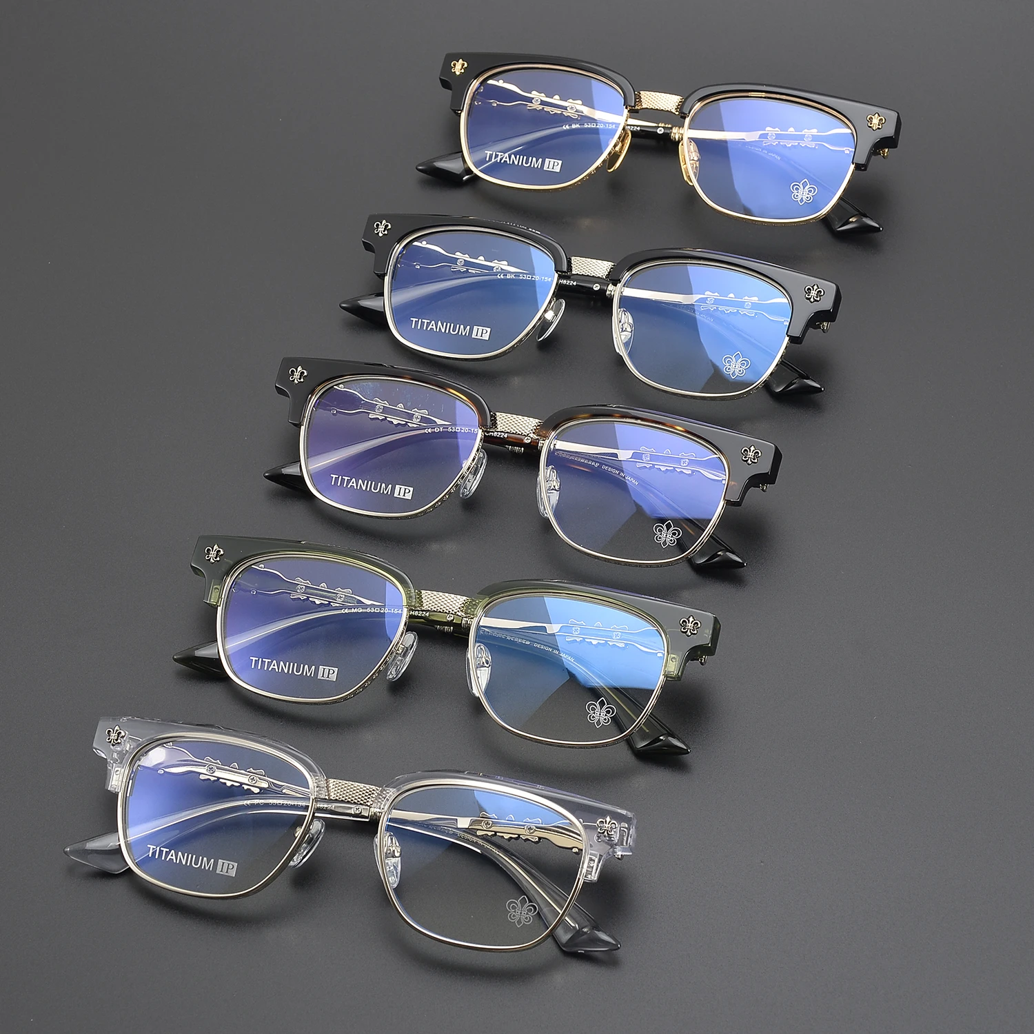 New Exquisite Acetate Luxury Women Square Glasses Frame Classic Fashion Men Optics Business Prescription Computer Myopia Glasses