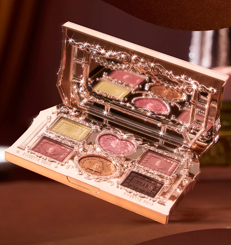 Flower Knows The Sweetie Bear Collection 6-Color Makeup Palette