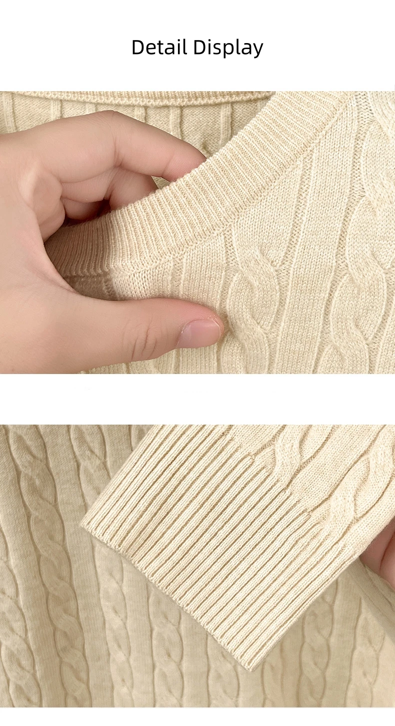 Designer Brand Pony Embroidery Fashion Sweater Men Classic Paul Fashion Jacquard Autumn/Winter Round Neck Warm Knitted Pullover